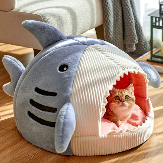 The Shark cat bed